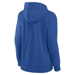 New York Mets Women's Fastball Pullover Hoodie Royal