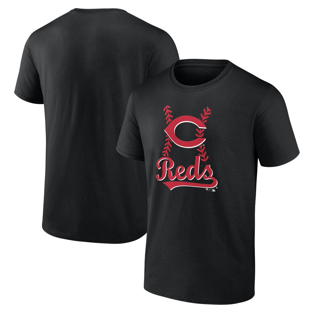 Cincinnati Reds Fastball T-Shirt Black