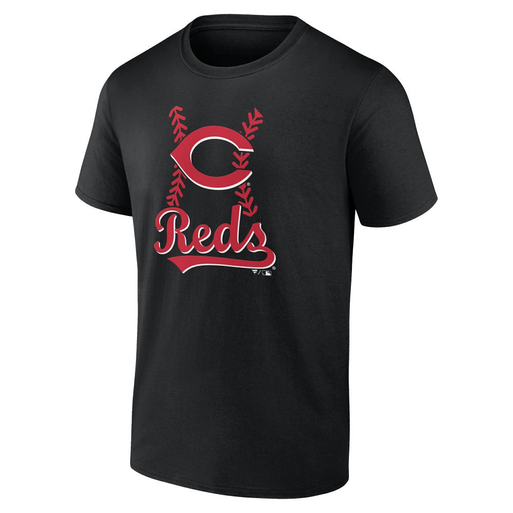 Cincinnati Reds Fastball T-Shirt Black
