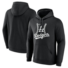 Los Angeles Dodgers Fastball Pullover Hoodie Black