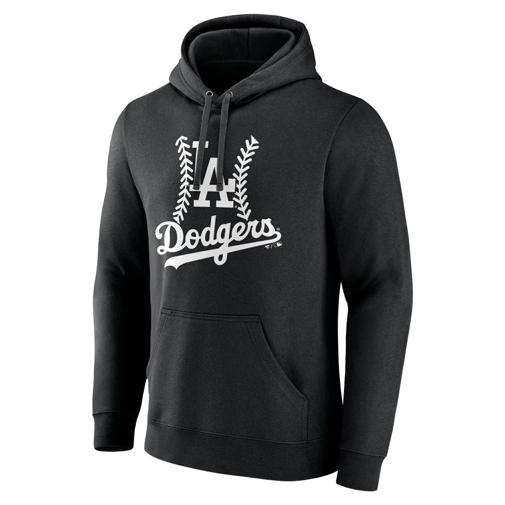 Los Angeles Dodgers Fastball Pullover Hoodie Black