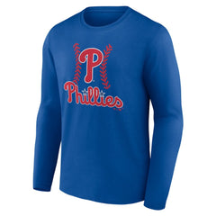 Philadelphia Phillies Fastball Long Sleeve T-Shirt Royal