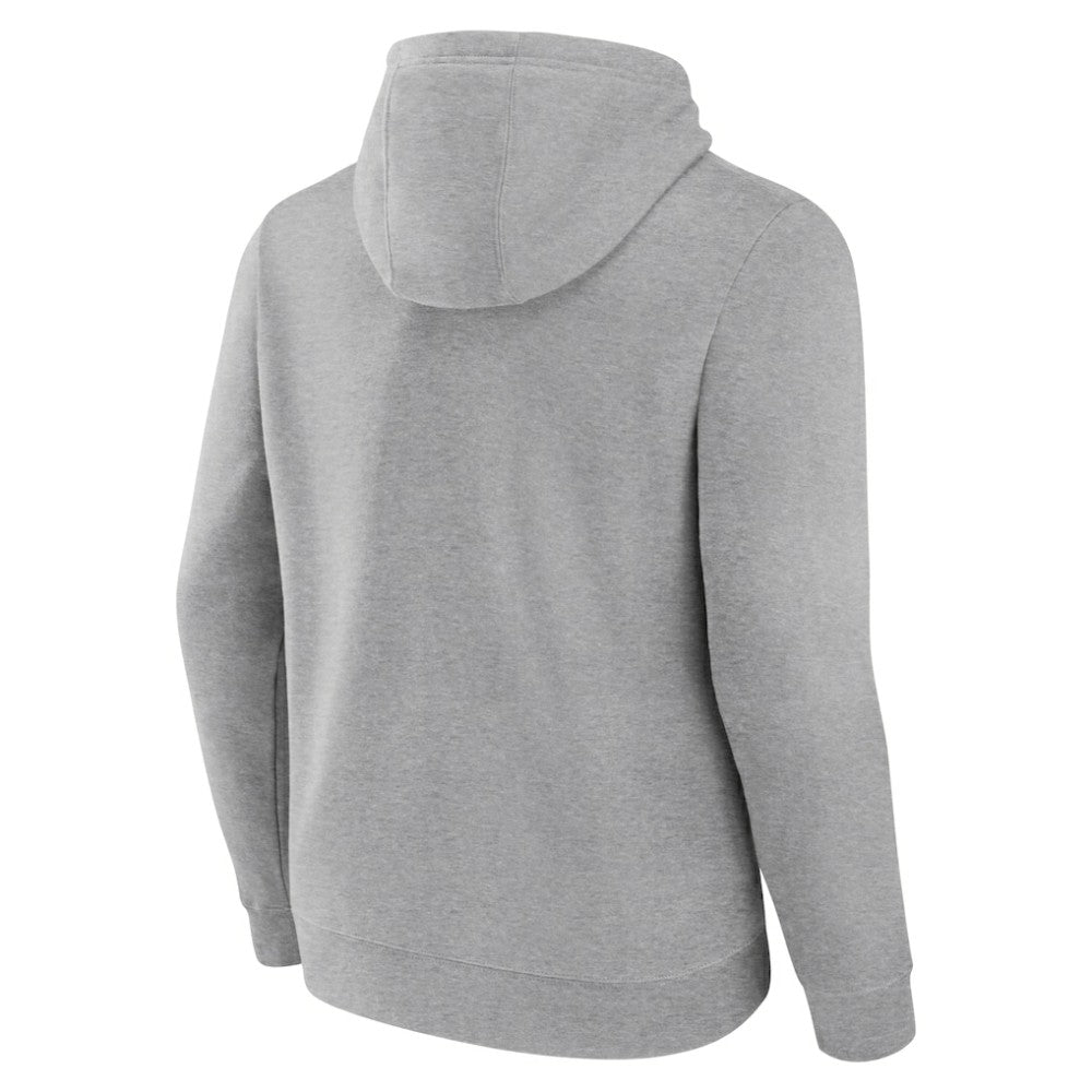 Cincinnati Reds Fastball Pullover Hoodie Gray