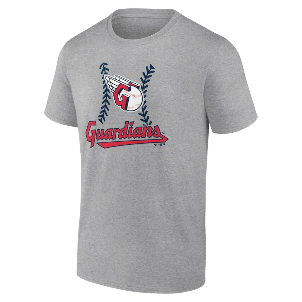 Cleveland Guardians Fastball T-Shirt Heather Gray