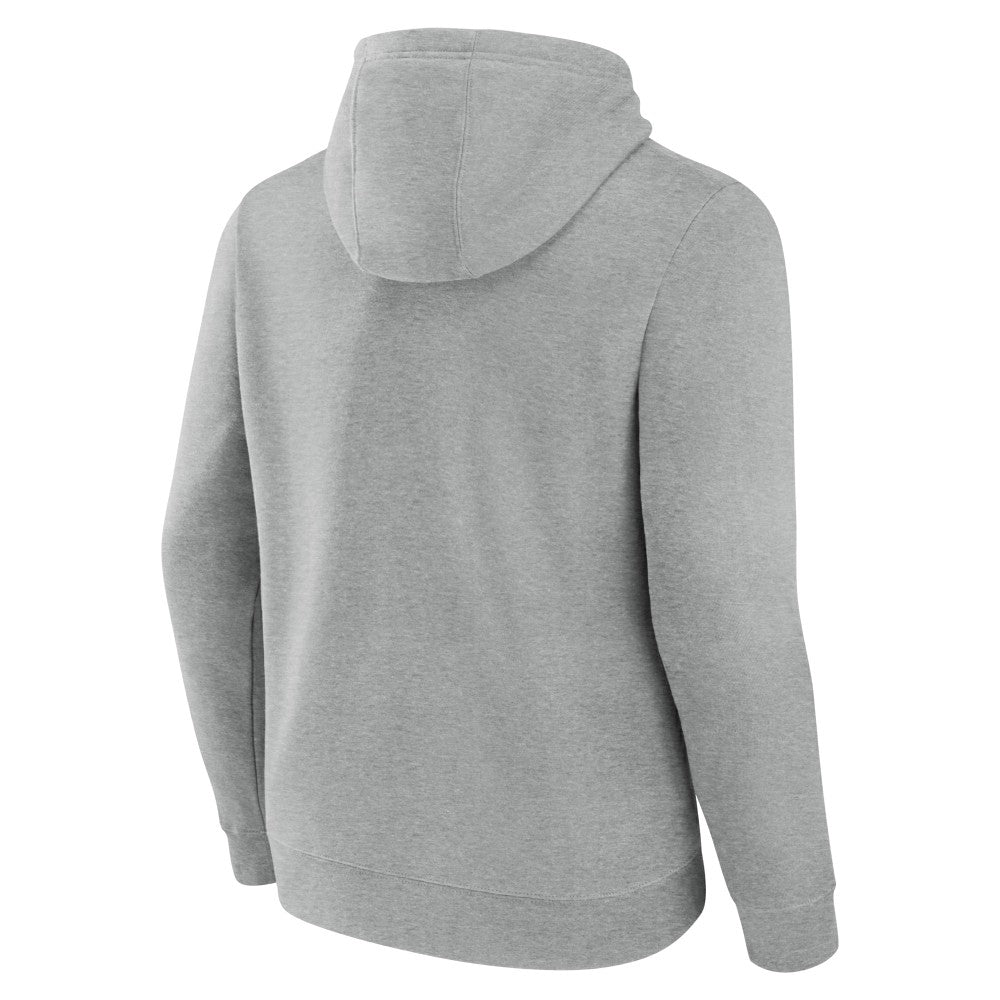 New York Mets Fastball Pullover Hoodie Gray