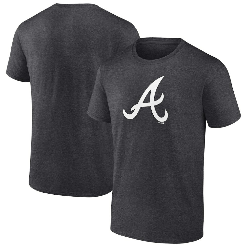 Atlanta Braves Monochrome T-Shirt Charcoal