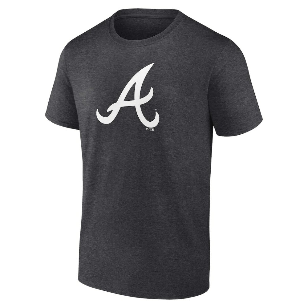Atlanta Braves Monochrome T-Shirt Charcoal