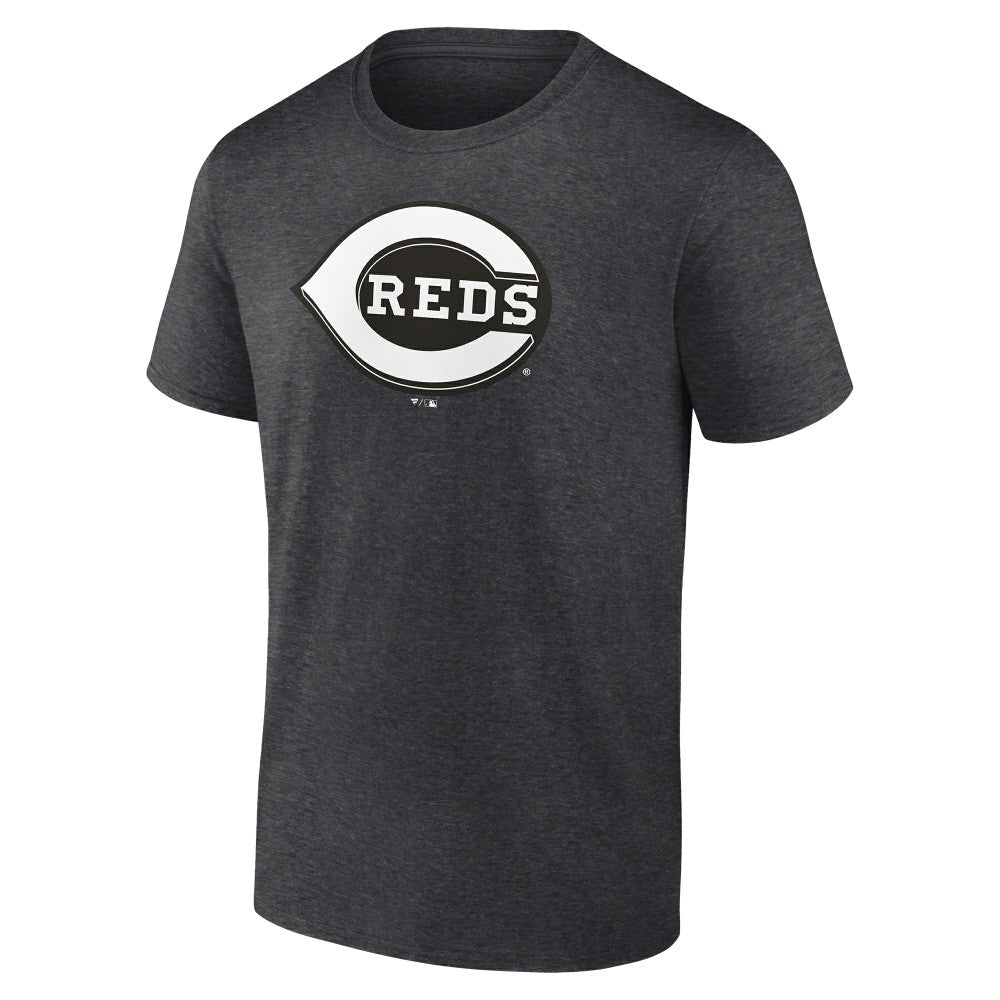 Cincinnati Reds Monochrome T-Shirt Charcoal