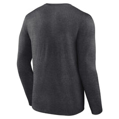 Cleveland Guardians Monochrome Long Sleeve T-Shirt Charcoal