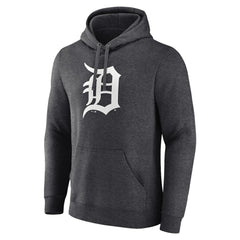 Detroit Tigers Monochrome Pullover Hoodie Charcoal