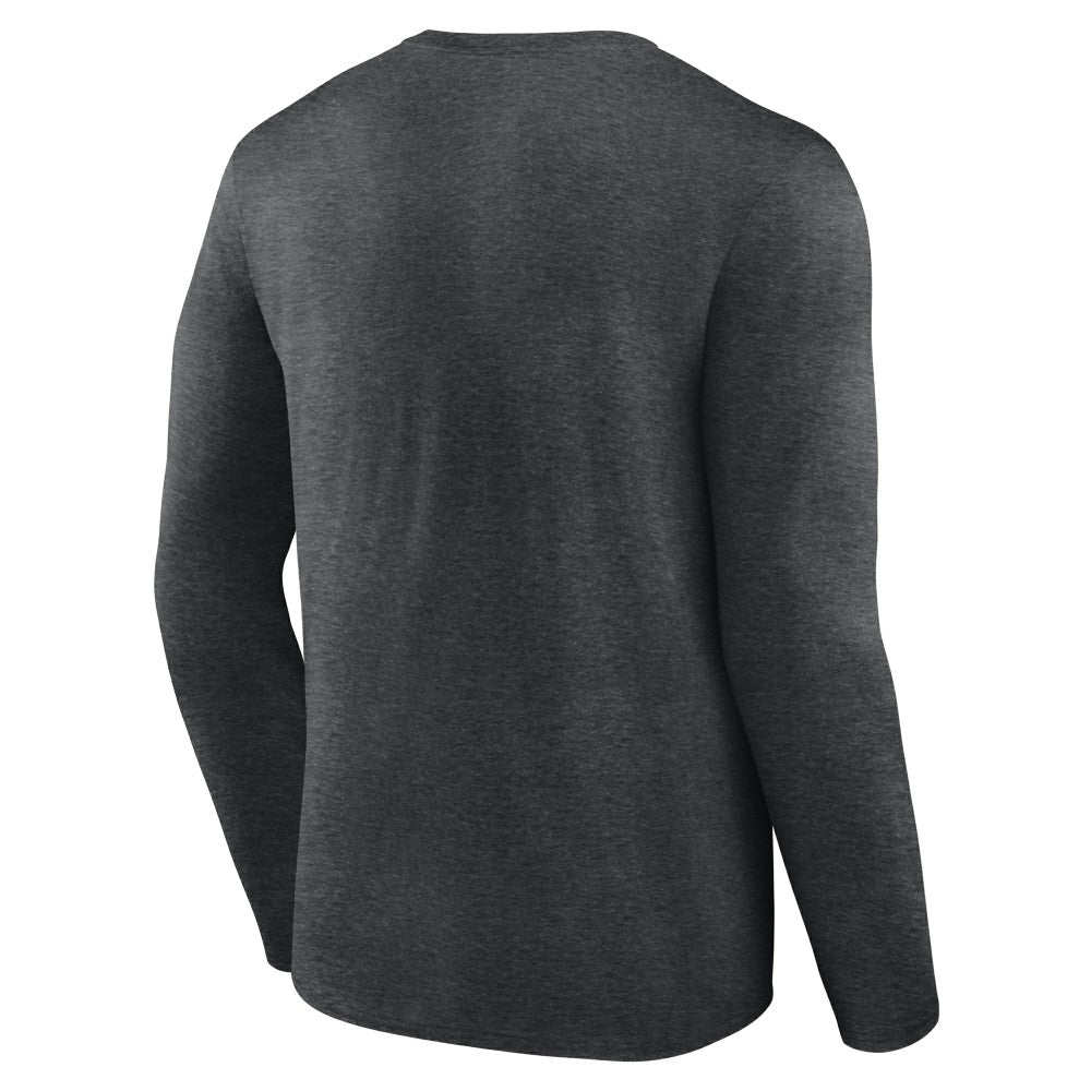 Milwaukee Brewers Monochrome Long Sleeve T-Shirt Charcoal