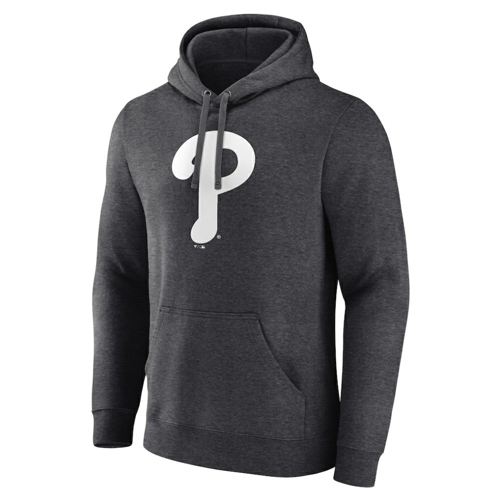 Philadelphia Phillies Monochrome Pullover Hoodie Charcoal