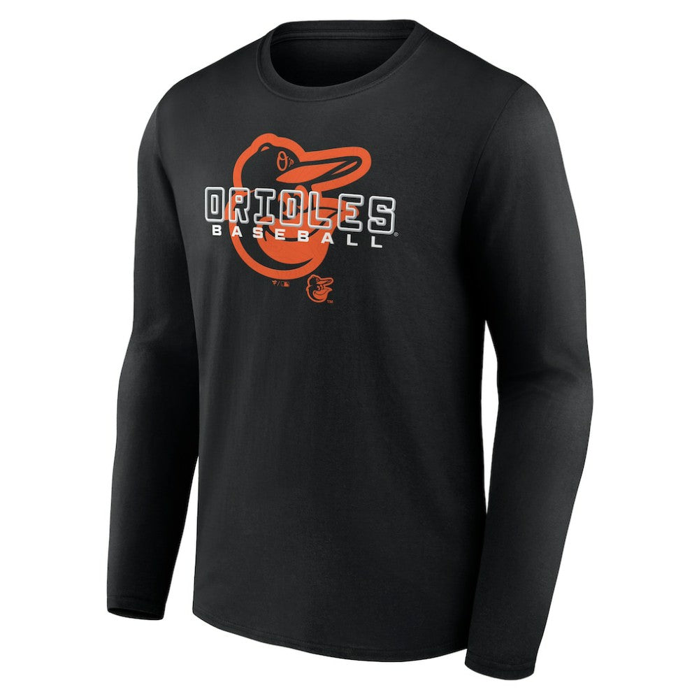 Baltimore Orioles Stellar Long Sleeve T-Shirt Black