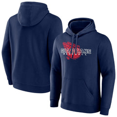 Cleveland Guardians Stellar Pullover Hoodie Navy