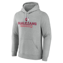 Cleveland Guardians Evanston Stencil Pullover Hoodie Gray