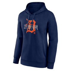 Detroit Tigers Women's Stellar Pullover Hoodie Navy