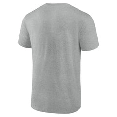 Milwaukee Brewers Evanston Stencil T-Shirt Heather Gray