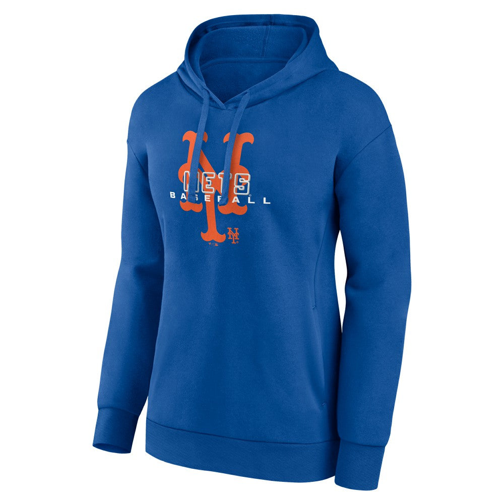 New York Mets Women's Stellar Pullover Hoodie Royal