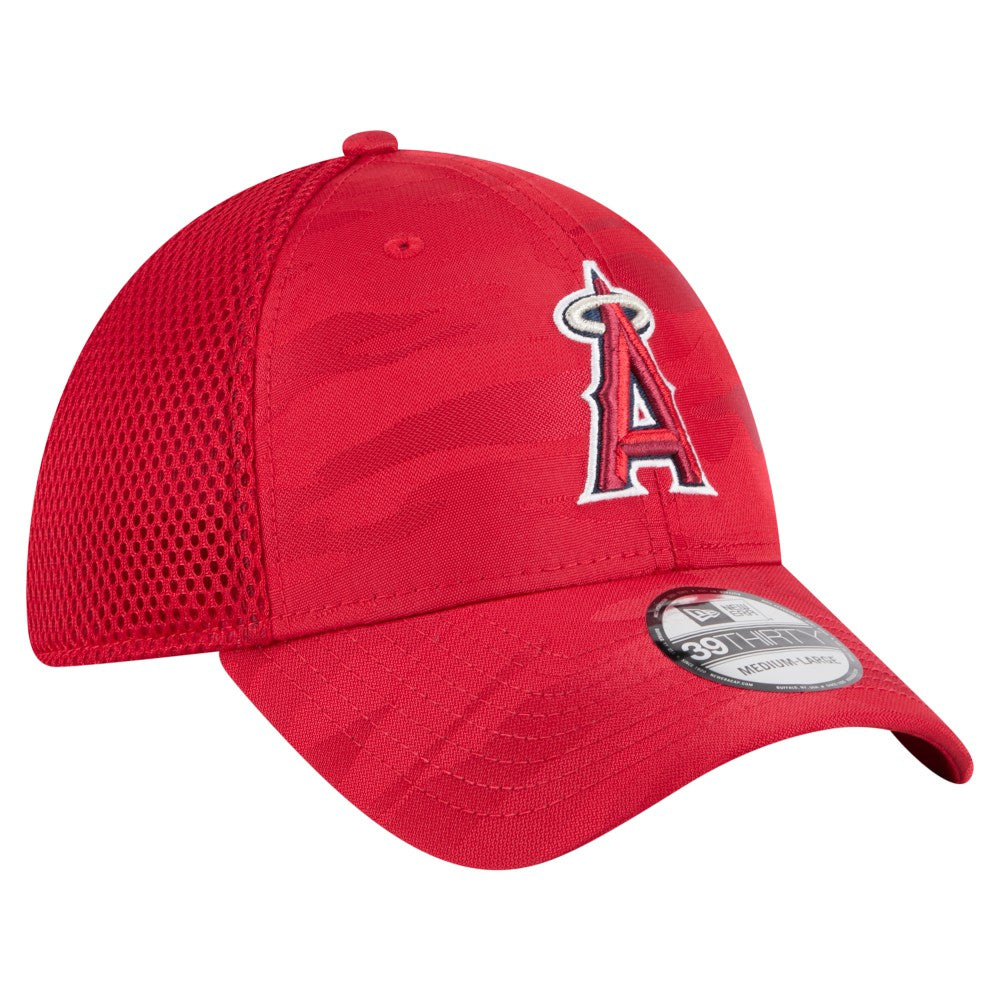 Los Angeles Angels Subtle Camo 39THIRTY Flex Hat Red | New Era