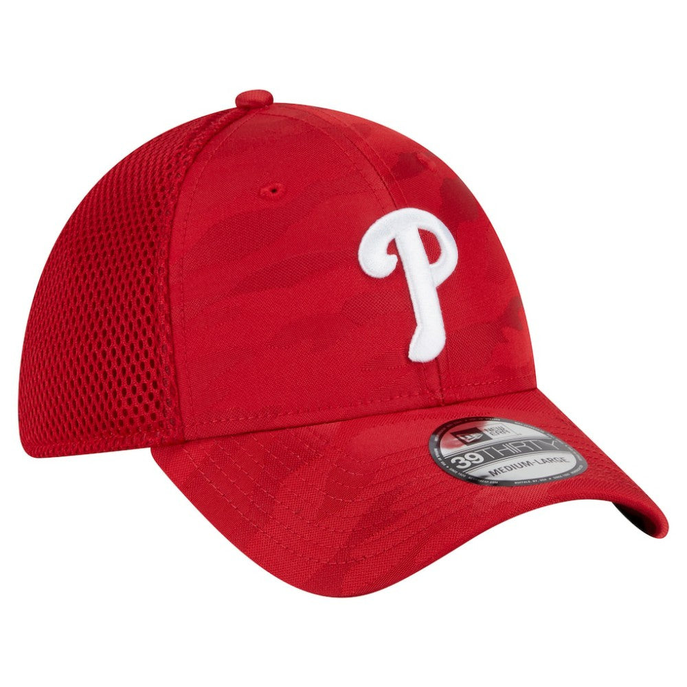 Philadelphia Phillies Subtle Camo 39THIRTY Flex Hat Red | New Era