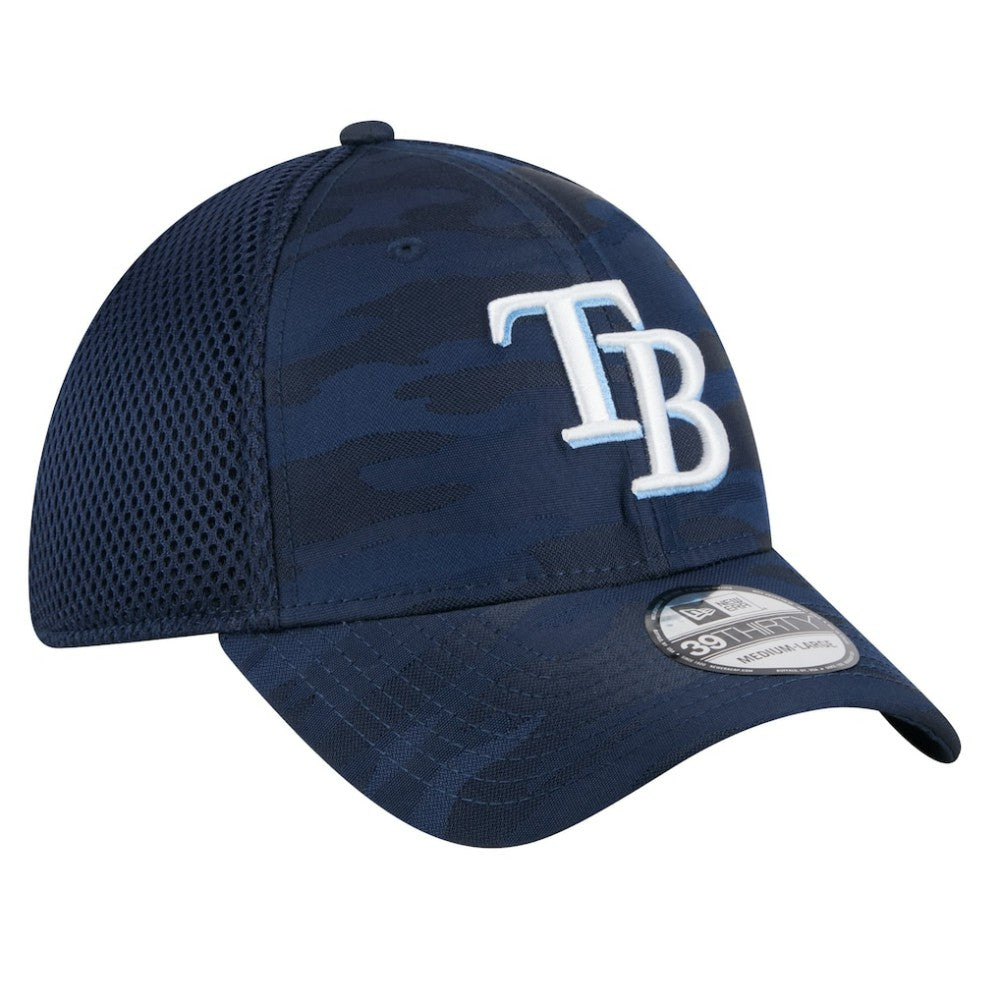Tampa Bay Rays Subtle Camo 39THIRTY Flex Hat Navy | New Era
