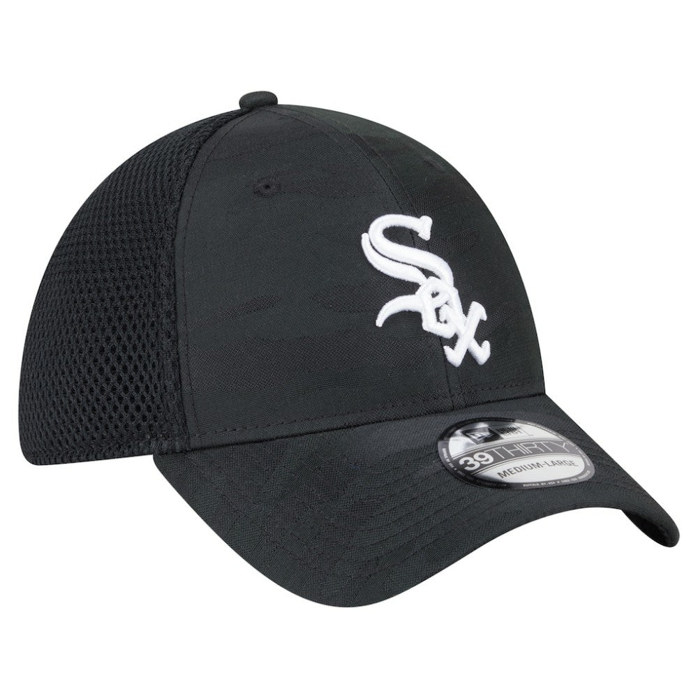 Chicago White Sox Subtle Camo 39THIRTY Flex Hat Black | New Era