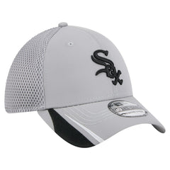 Chicago White Sox Linear 39THIRTY Flex Hat Gray | New Era