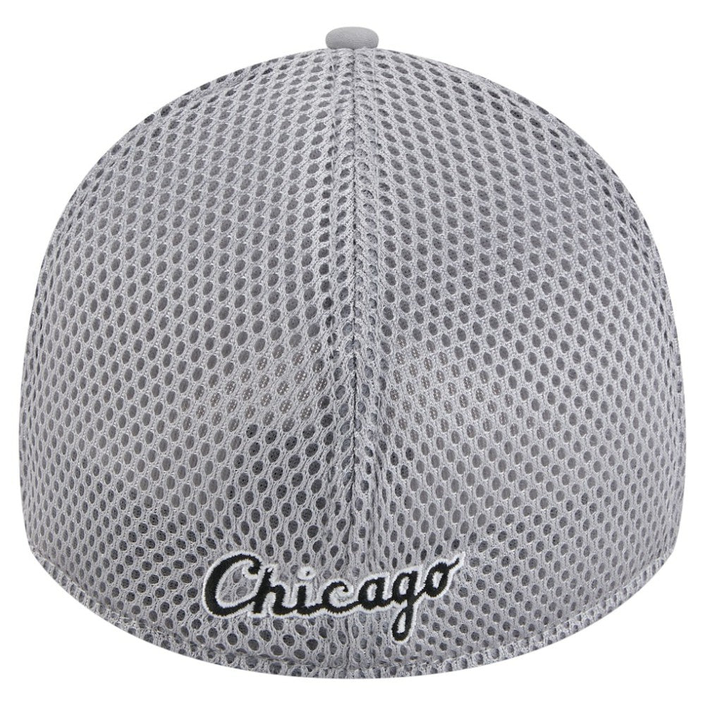 Chicago White Sox Linear 39THIRTY Flex Hat Gray | New Era