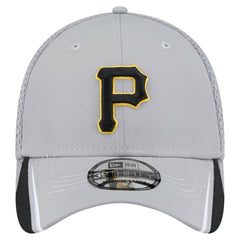 Pittsburgh Pirates Linear 39THIRTY Flex Hat Gray | New Era