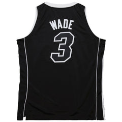Dwyane Wade Miami Heat 2011/12 Hardwood Classics Authentic Jersey - Black
