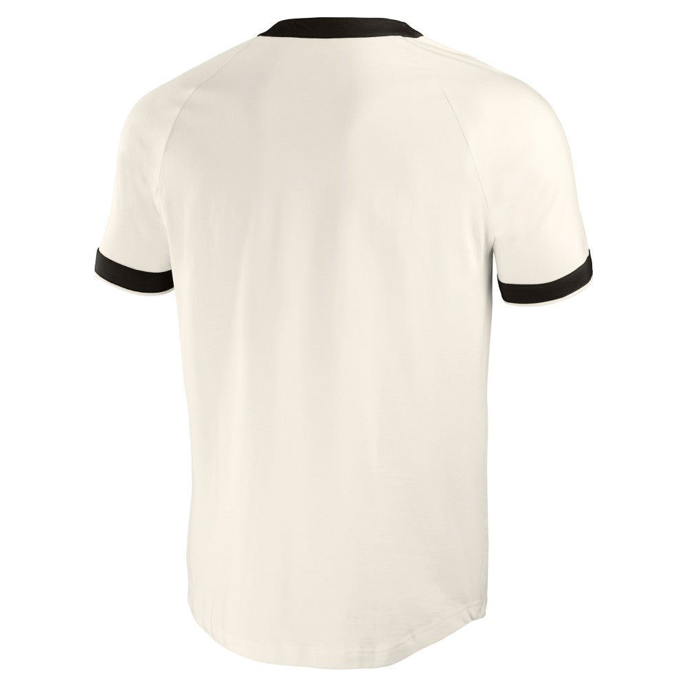 Cincinnati Reds Darius Rucker Collection Henley Raglan T-Shirt White