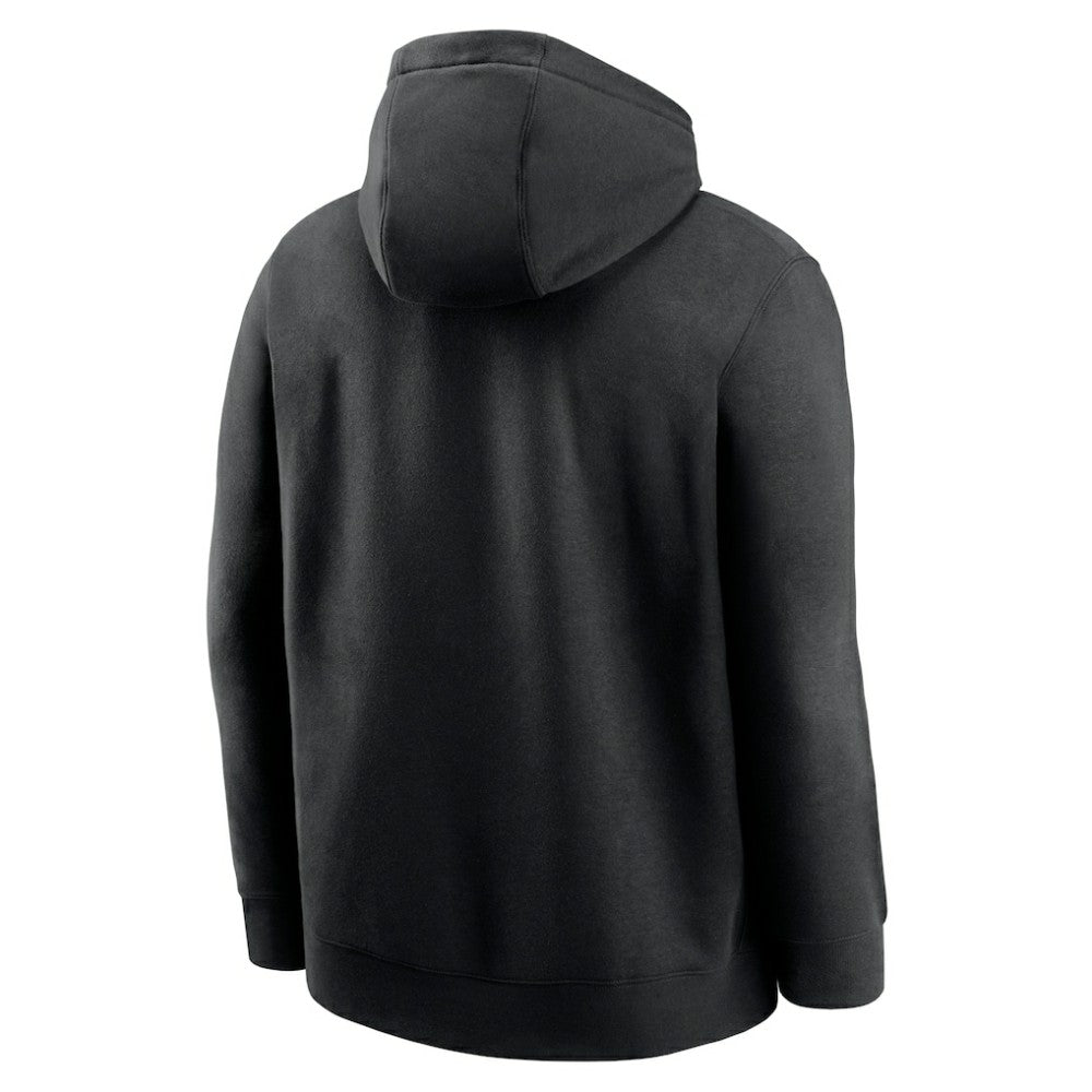 Baltimore Orioles Club Stack Pullover Hoodie Black | Nike