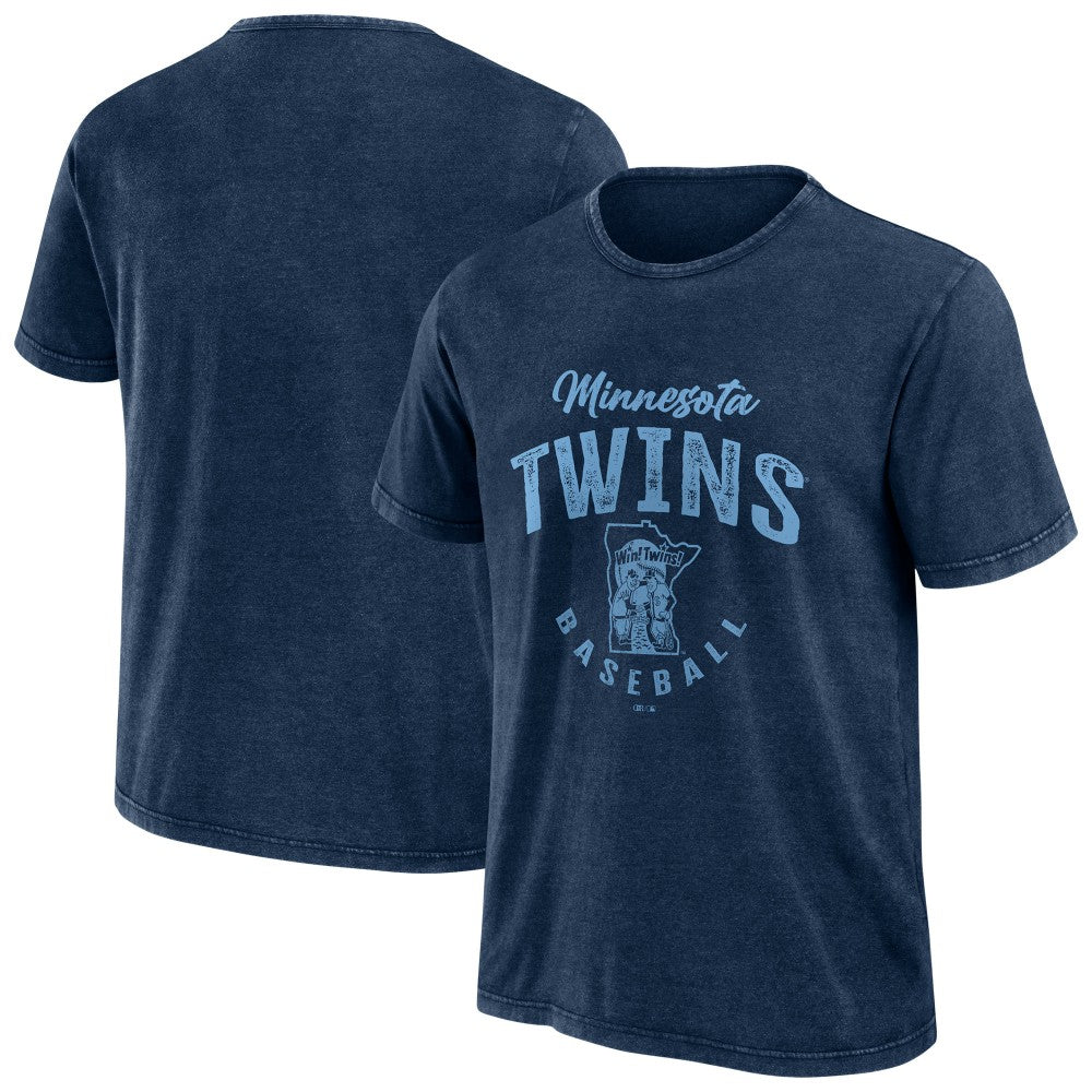 Minnesota Twins Darius Rucker Collection Cooperstown Collection Washed T-Shirt Navy