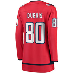 Pierre-Luc Dubois Washington Capitals Fanatics Women's Home Premier Breakaway Player Jersey Red