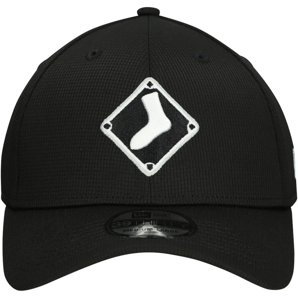 Chicago White Sox 2025 Batting Practice 39THIRTY Flex Hat Black | New Era
