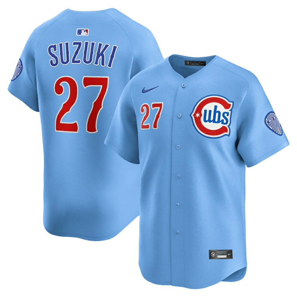 Seiya Suzuki Chicago Cubs 2nd Alternate Limited Player Jersey Royal | Nike