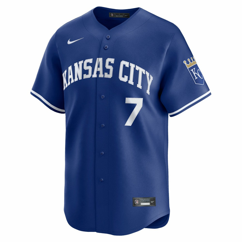 Bobby Witt Jr. Kansas City Royals Alternate 2 Limited Player Jersey Royal | Nike