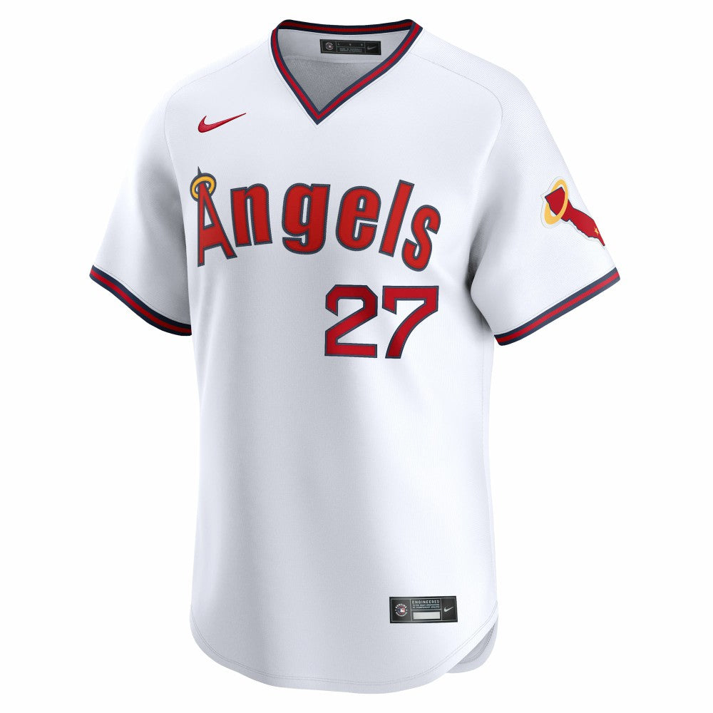 Mike Trout Los Angeles Angels Alternate Limited Jersey White | Nike