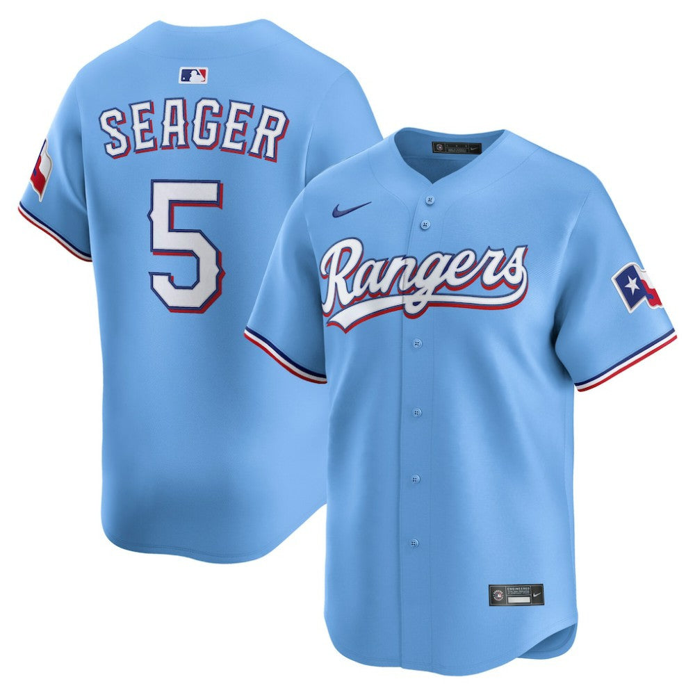 Corey Seager Texas Rangers Alternate Limited Player Jersey Light Blue | Nike