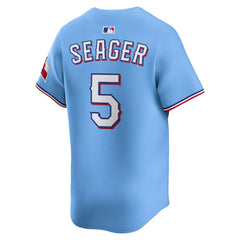 Corey Seager Texas Rangers Alternate Limited Player Jersey Light Blue | Nike