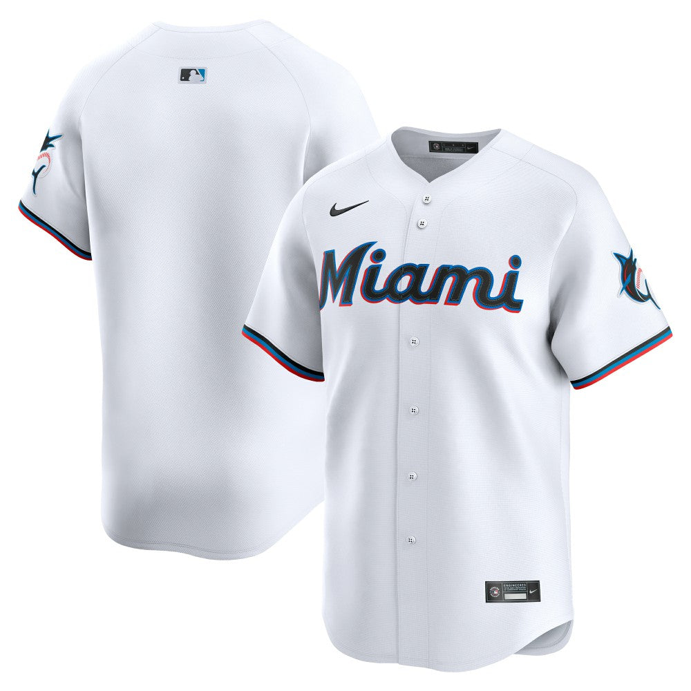 Miami Marlins Home Limited Jersey White | Nike