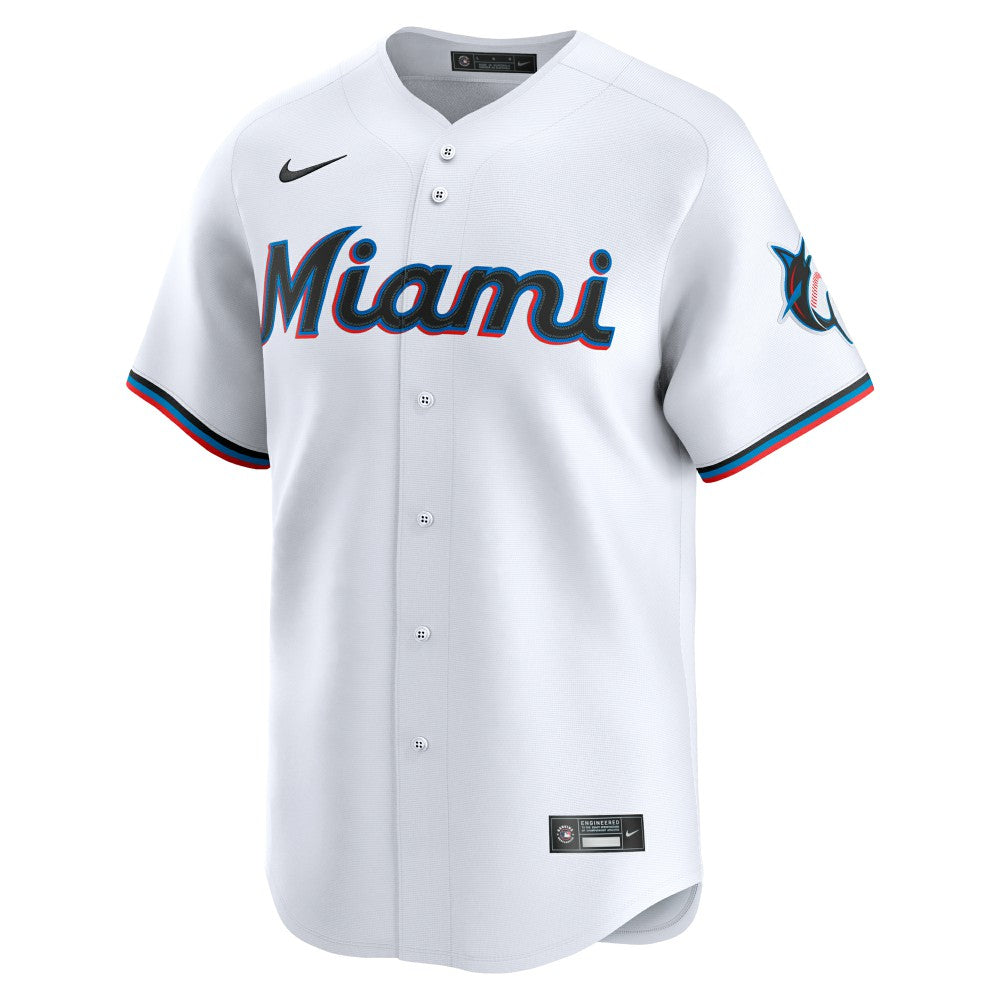 Miami Marlins Home Limited Jersey White | Nike