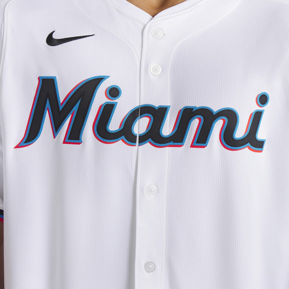 Miami Marlins Home Limited Jersey White | Nike