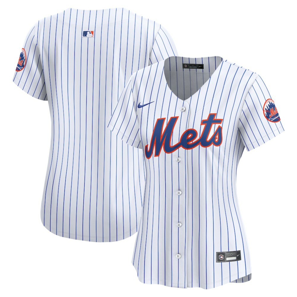 New York Mets Women's Home Limited Jersey White | Nike