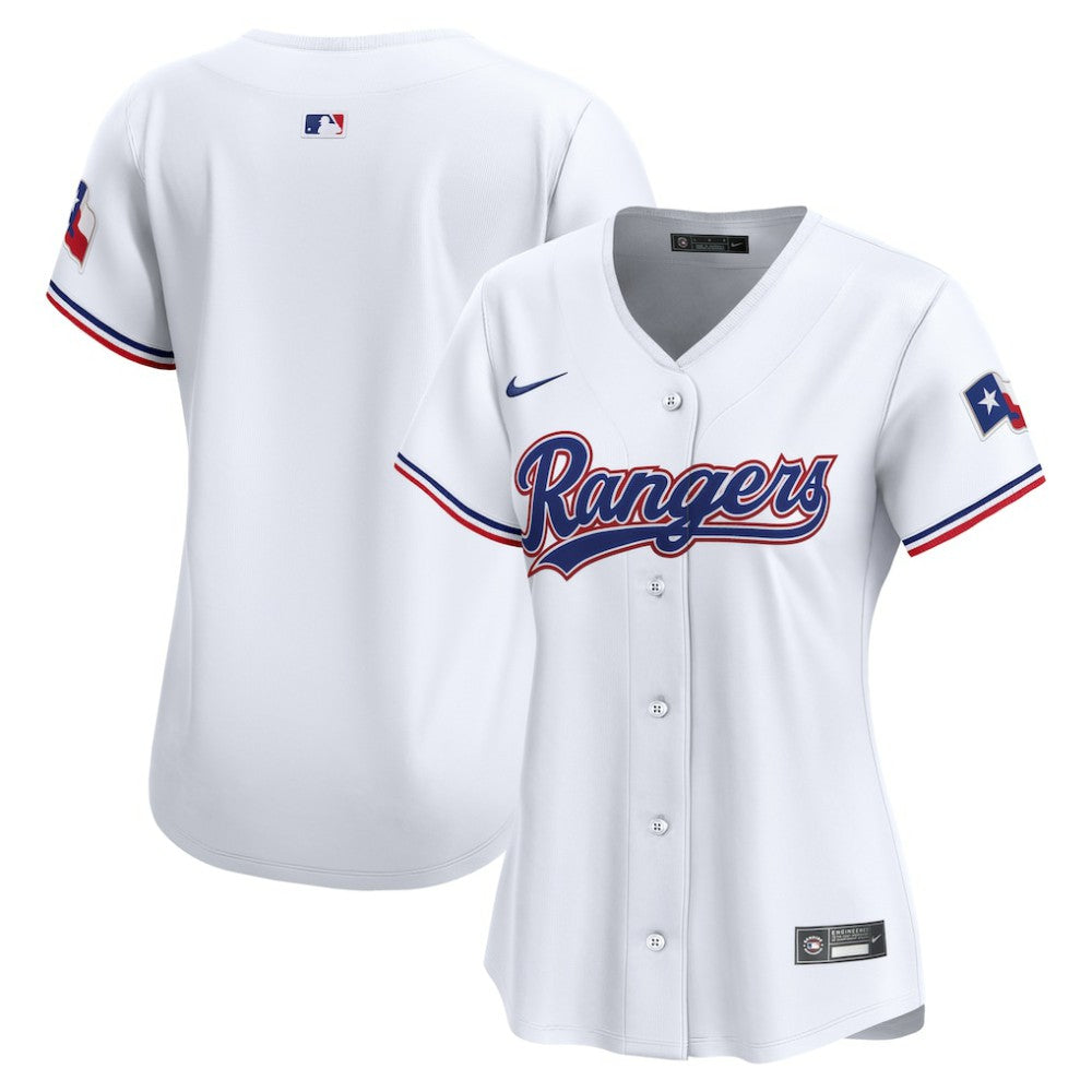 Texas Rangers Women's Home Limited Jersey White | Nike