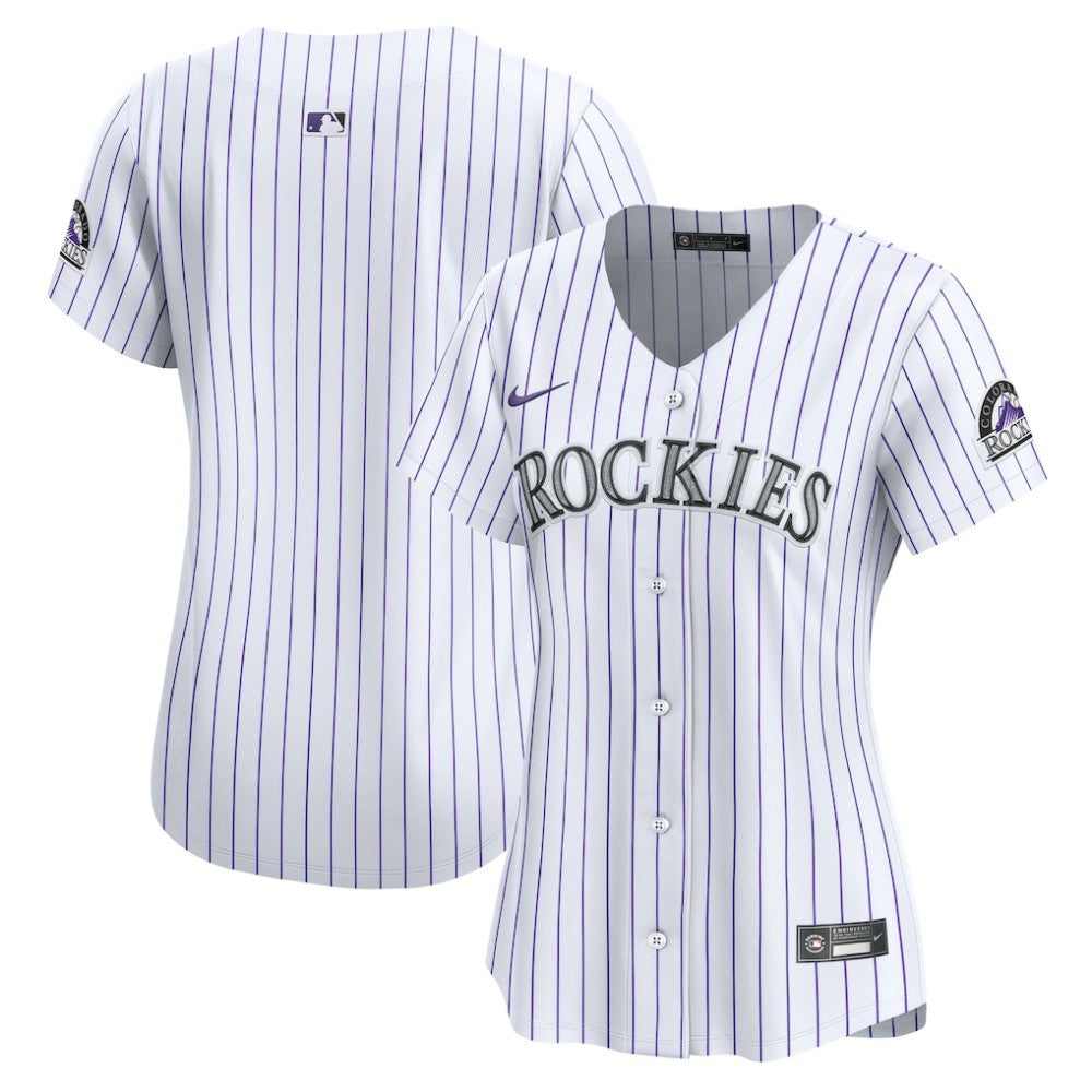 Colorado Rockies Women's Home Limited Jersey White | Nike