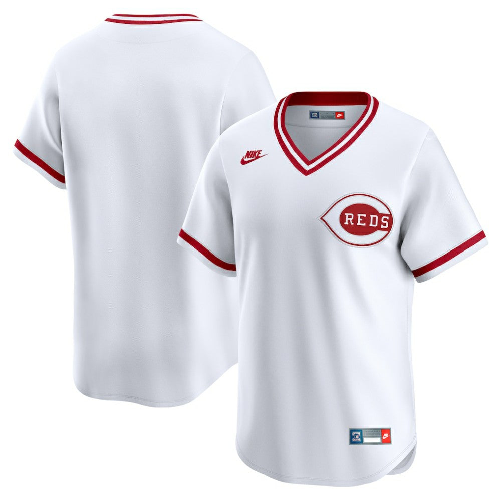 Cincinnati Reds Cooperstown Collection Limited Jersey White | Nike