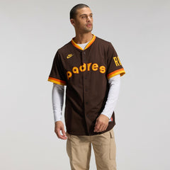 San Diego Padres Cooperstown Collection Limited Jersey Brown | Nike