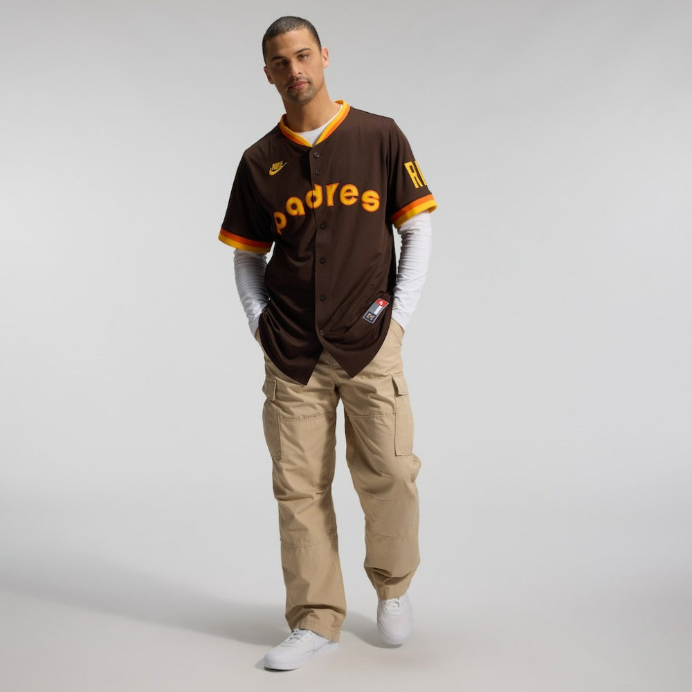 San Diego Padres Cooperstown Collection Limited Jersey Brown | Nike