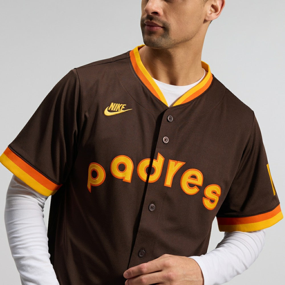 San Diego Padres Cooperstown Collection Limited Jersey Brown | Nike